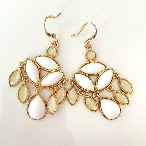 Beaded Chandelier Earrings - Picture 2 of 4